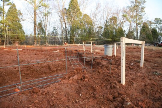 Control Room trench detail