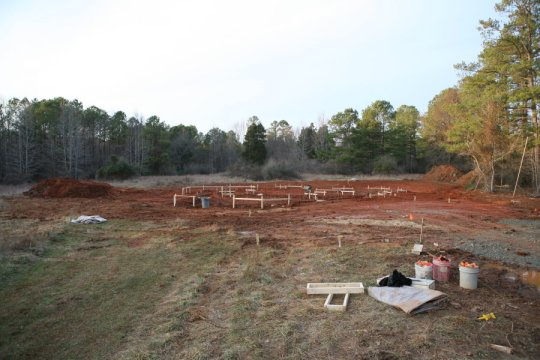 South finished floor elevation