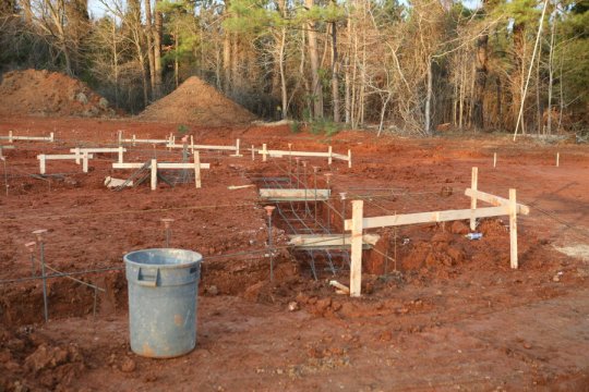 Southeast trench detail