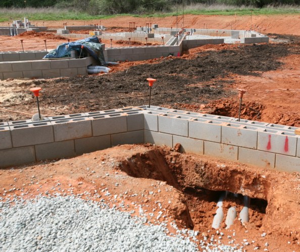 Garage Conduits and Footing